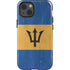 Barbados Flag Distressed iPhone 15 Impact Case